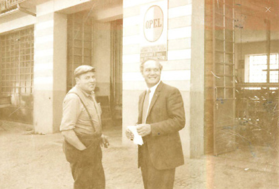 Historisches Bild der Werkstätte Foppa